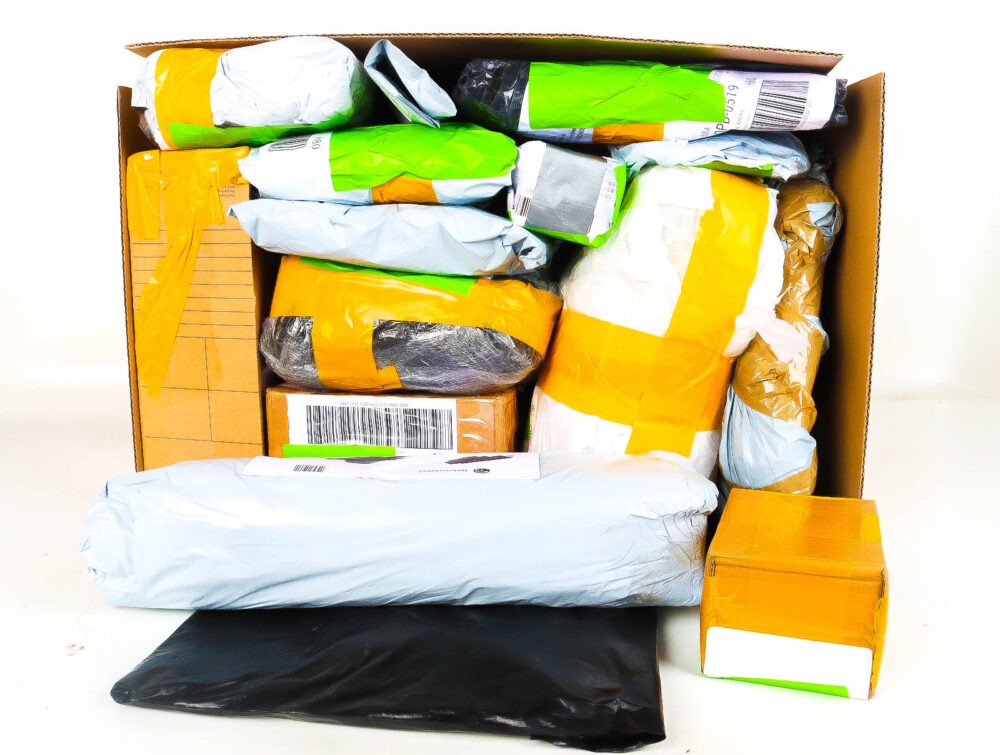 XL Doos met Verloren & Retour Postpakketten