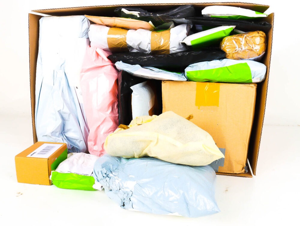 XL Doos met Verloren & Retour Postpakketten