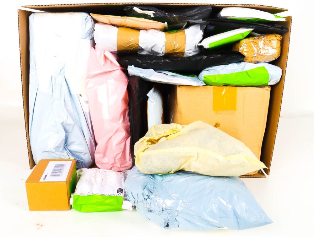 XL Doos met Verloren & Retour Postpakketten