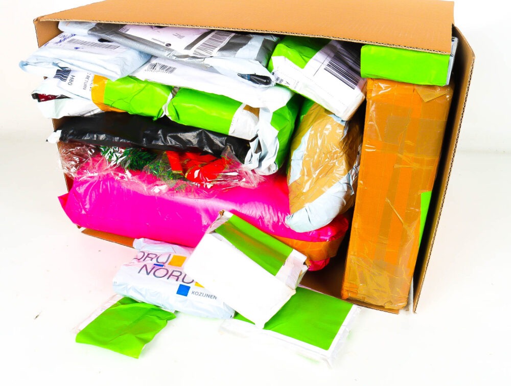 XL Doos met Verloren & Retour Postpakketten