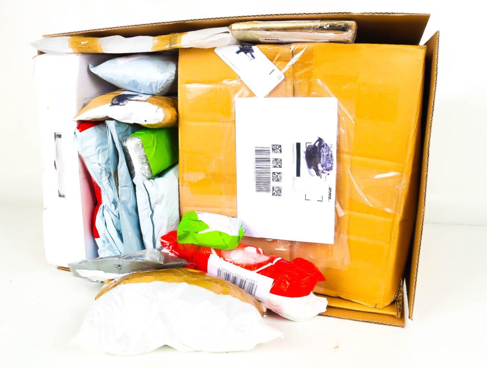 XL Doos met Verloren & Retour Postpakketten