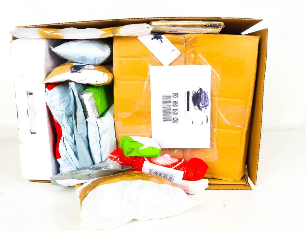 XL Doos met Verloren & Retour Postpakketten