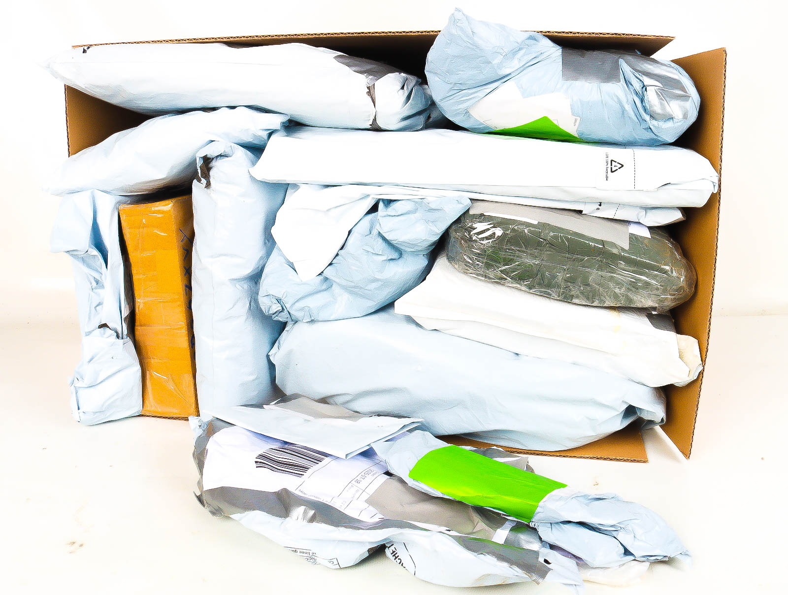 XL Doos met Verloren & Retour Postpakketten