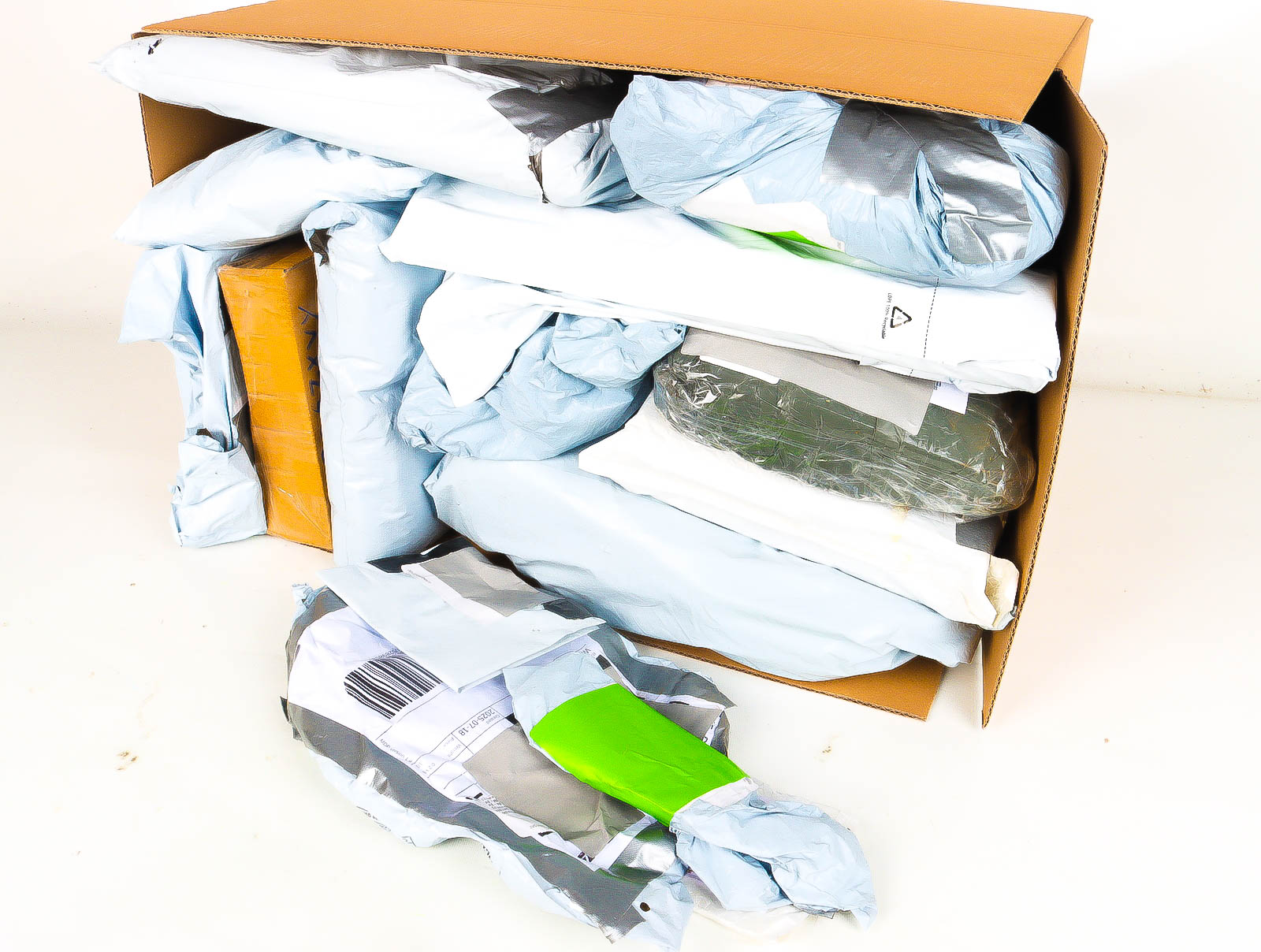 XL Doos met Verloren & Retour Postpakketten