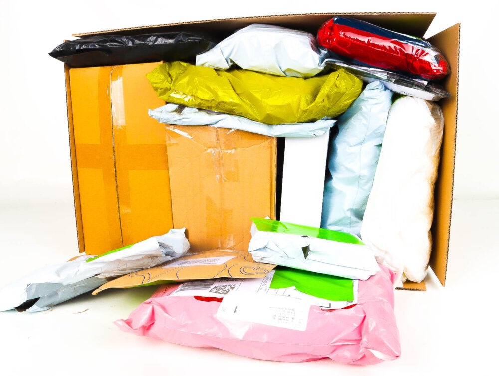 XL Doos met Verloren & Retour Postpakketten