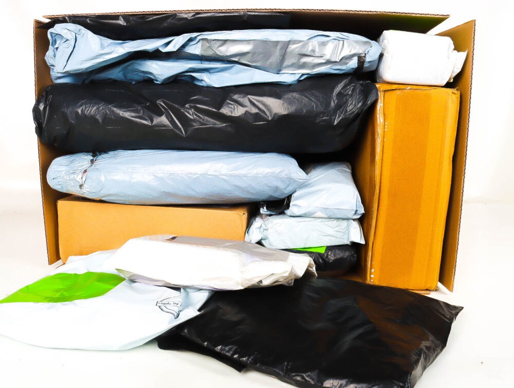 XL Doos met Verloren & Retour Postpakketten