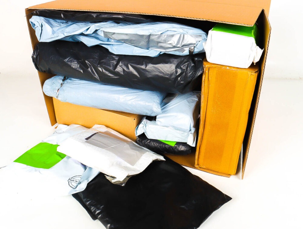 XL Doos met Verloren & Retour Postpakketten