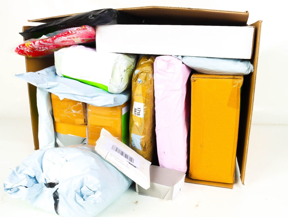 XL Doos met Verloren & Retour Postpakketten