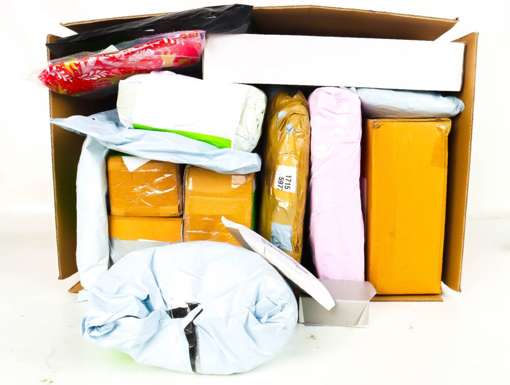XL Doos met Verloren & Retour Postpakketten