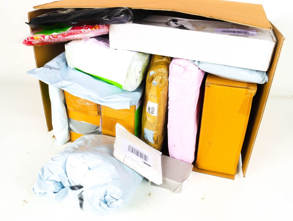 XL Doos met Verloren & Retour Postpakketten