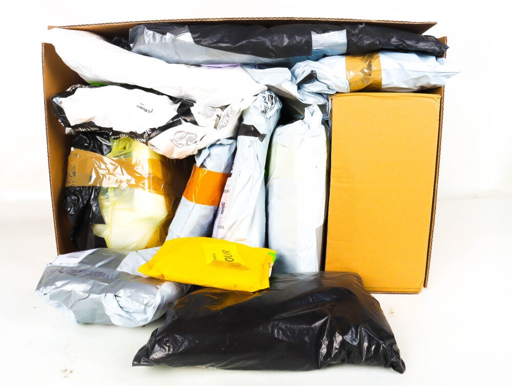 XL Doos met Verloren & Retour Postpakketten