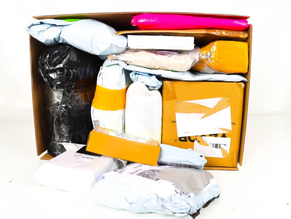 XL Doos met Verloren & Retour Postpakketten