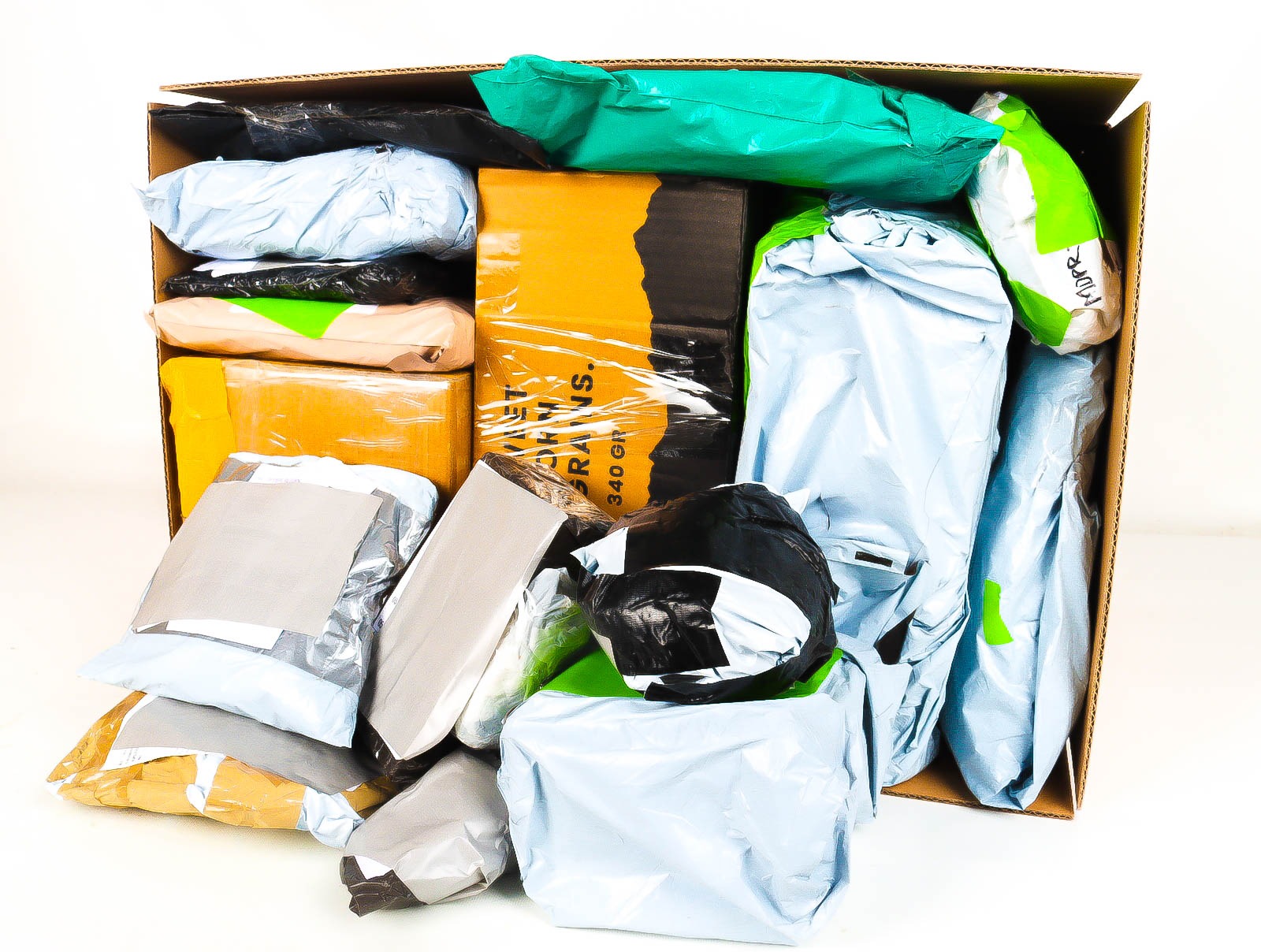 XL Doos met Verloren & Retour Postpakketten