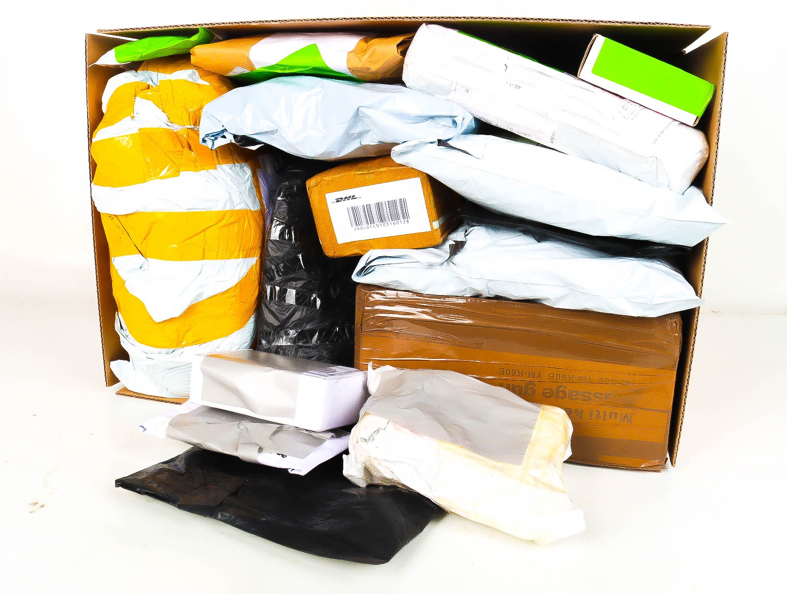 XL Doos met Verloren & Retour Postpakketten