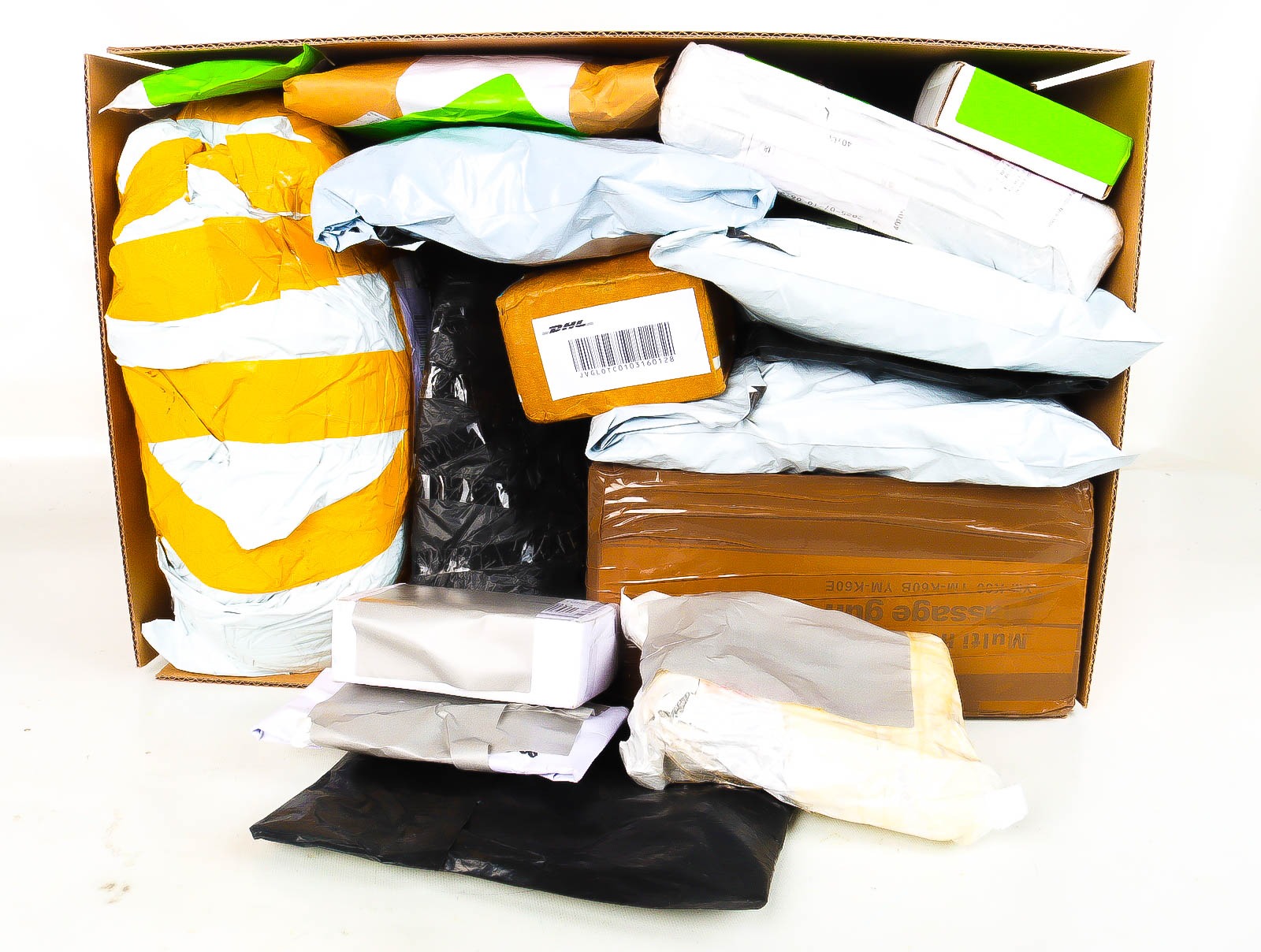 XL Doos met Verloren & Retour Postpakketten