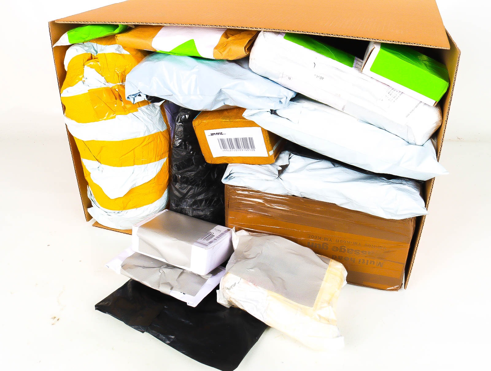 XL Doos met Verloren & Retour Postpakketten