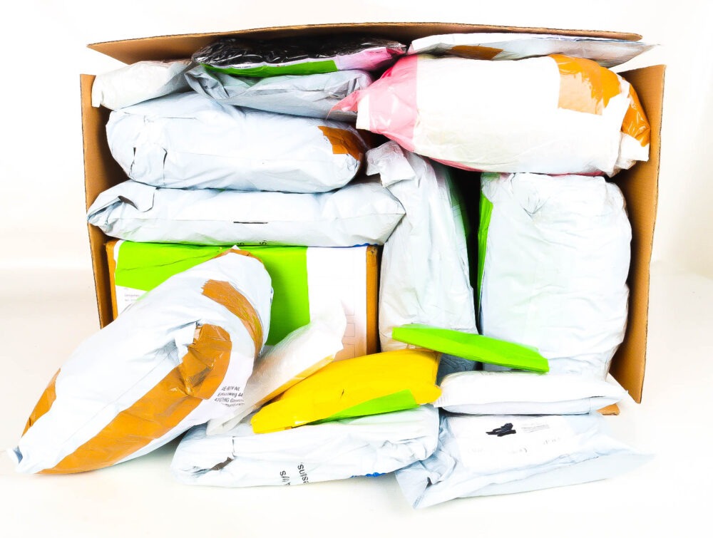 XL Doos met Verloren & Retour Postpakketten
