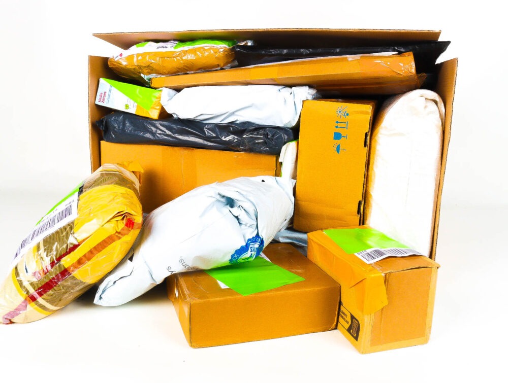 XL Doos met Verloren & Retour Postpakketten