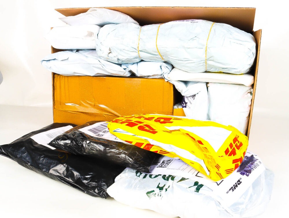 XL Doos met Verloren & Retour Postpakketten