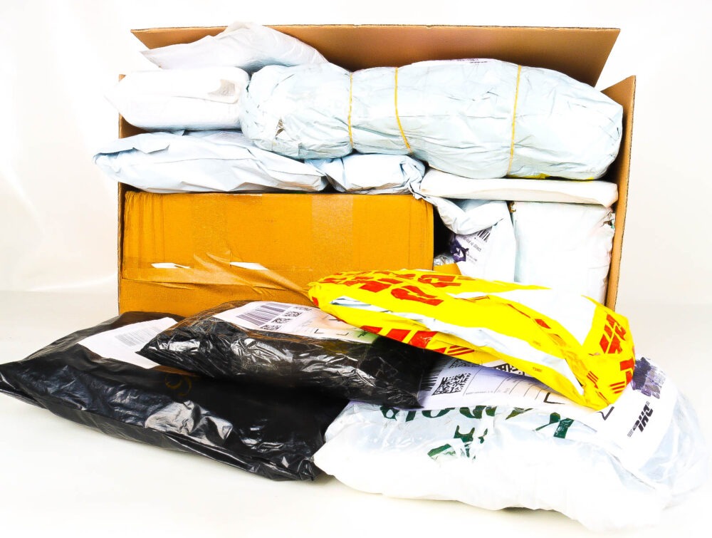 XL Doos met Verloren & Retour Postpakketten