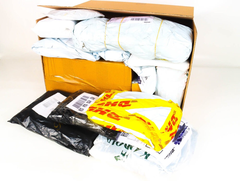 XL Doos met Verloren & Retour Postpakketten