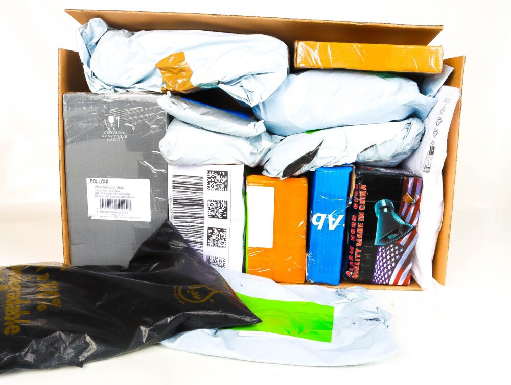 XL Doos met Verloren & Retour Postpakketten