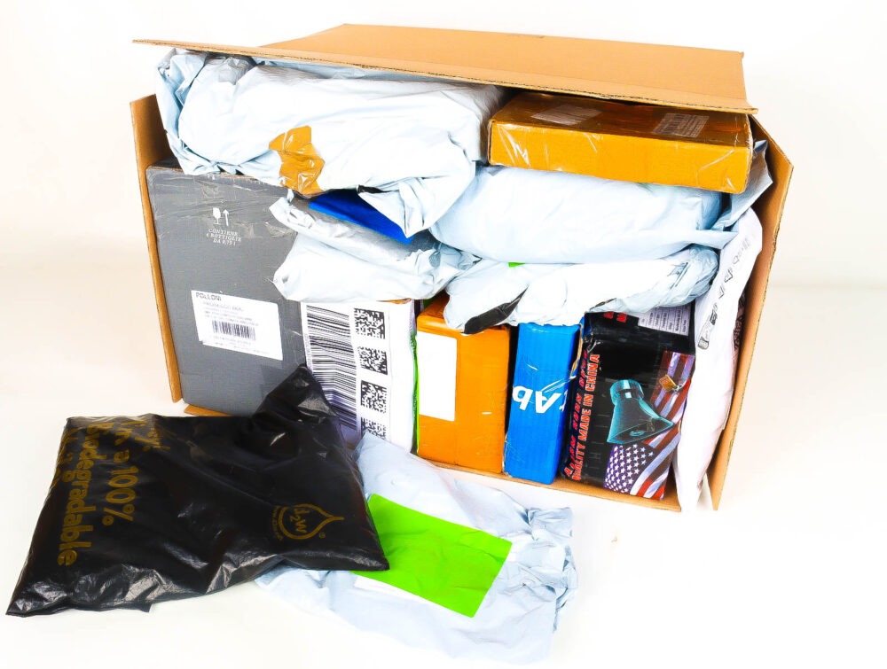 XL Doos met Verloren & Retour Postpakketten