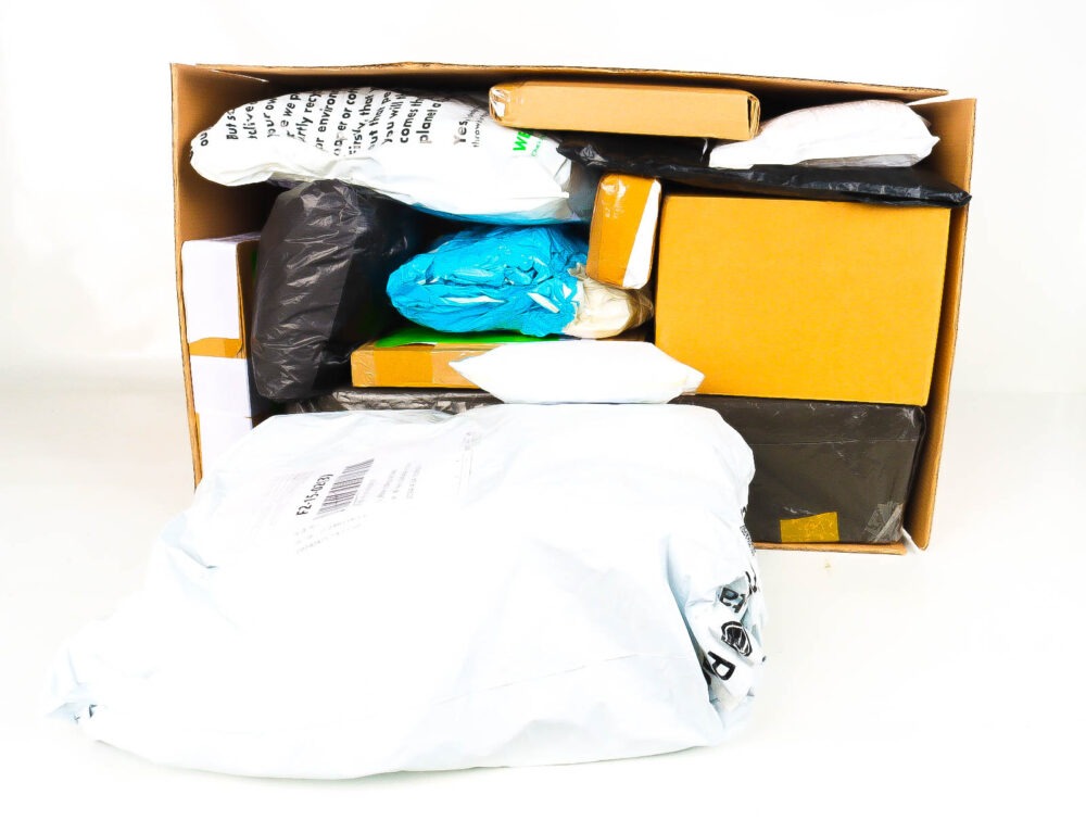 XL Doos met Verloren & Retour Postpakketten