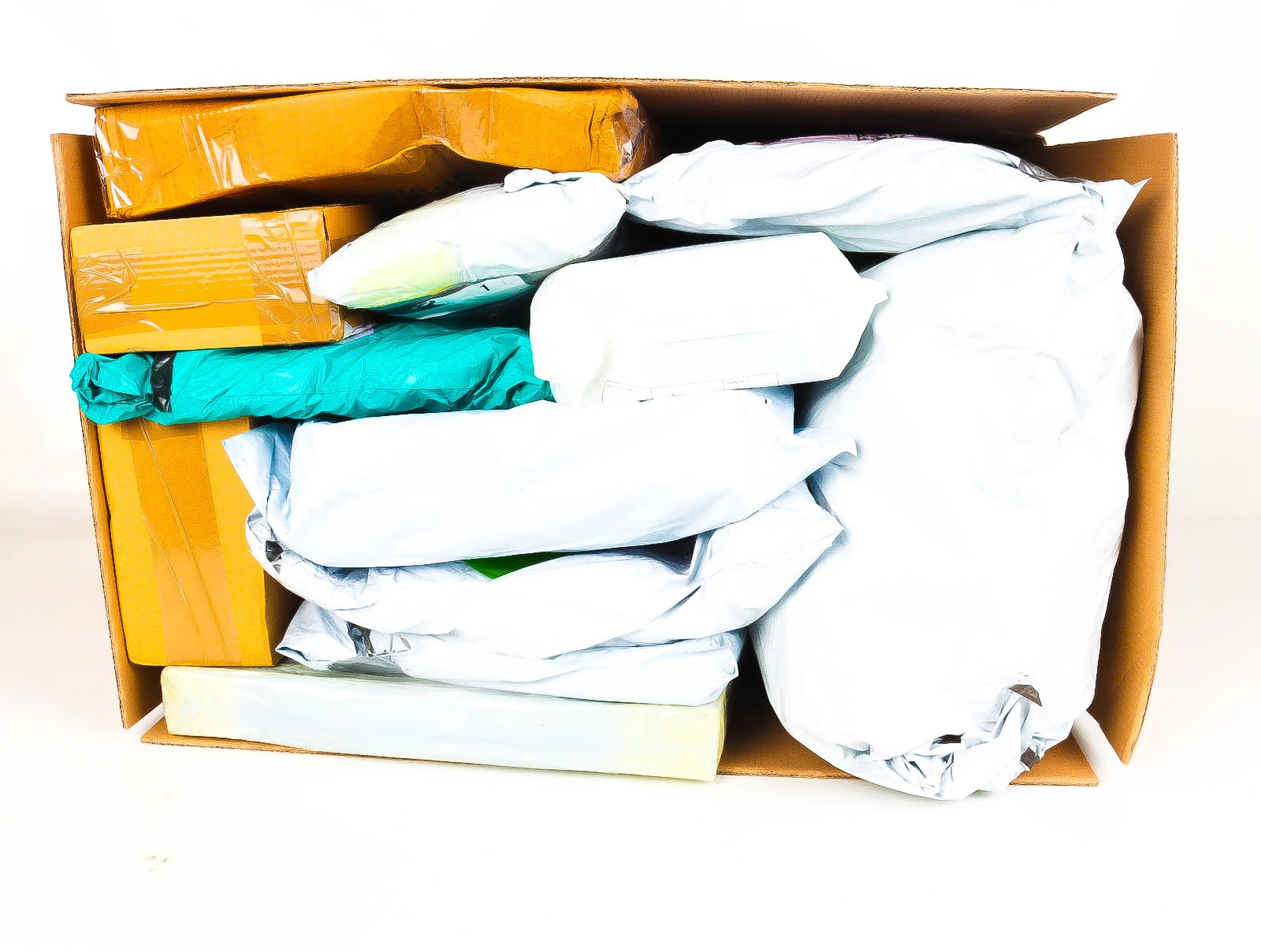 XL Doos met Verloren & Retour Postpakketten