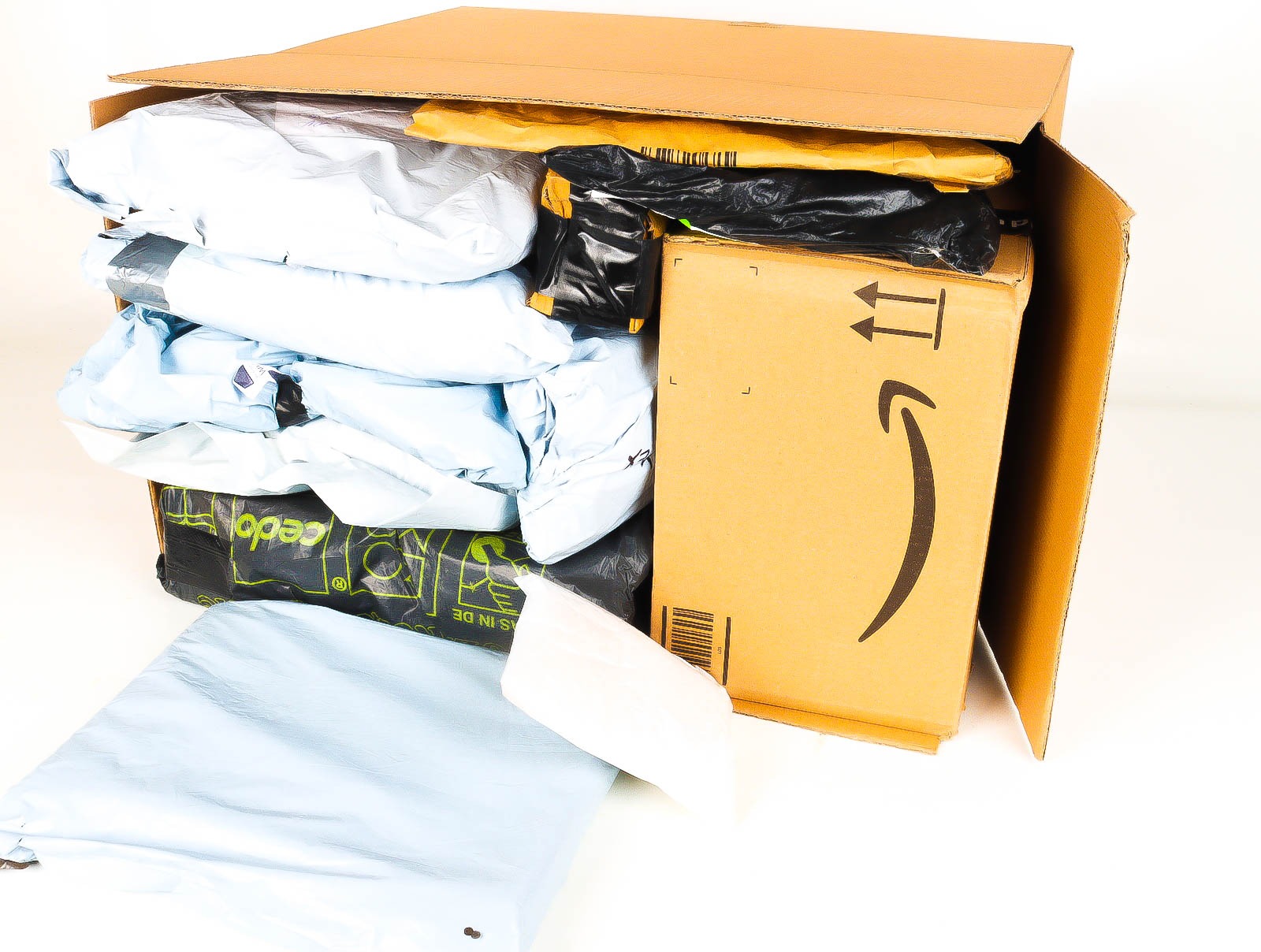 XL Doos met Verloren & Retour Postpakketten