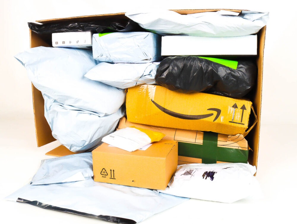 XL Doos met Verloren & Retour Postpakketten