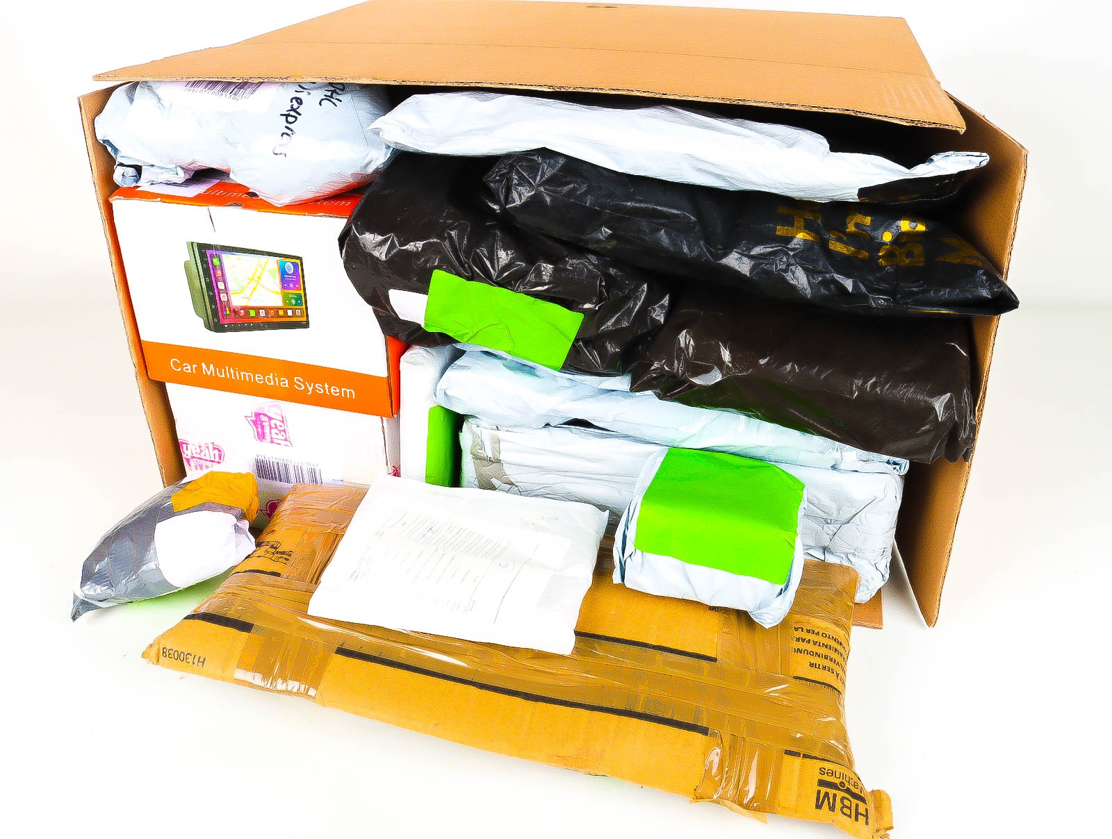 XL Doos met Verloren & Retour Postpakketten