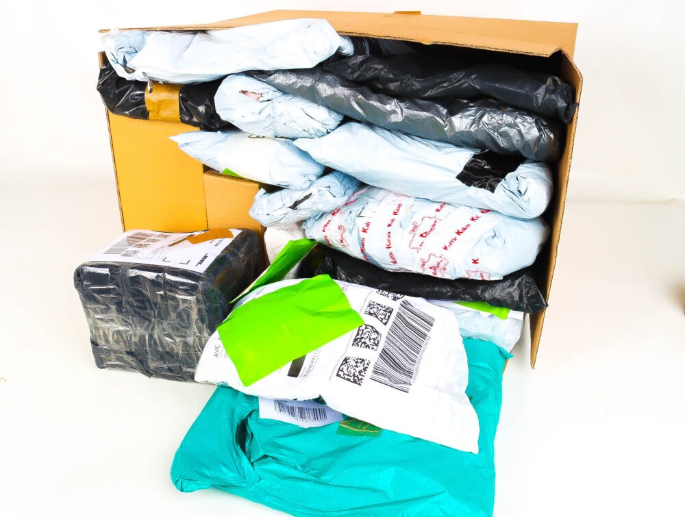 XL Doos met Verloren & Retour Postpakketten