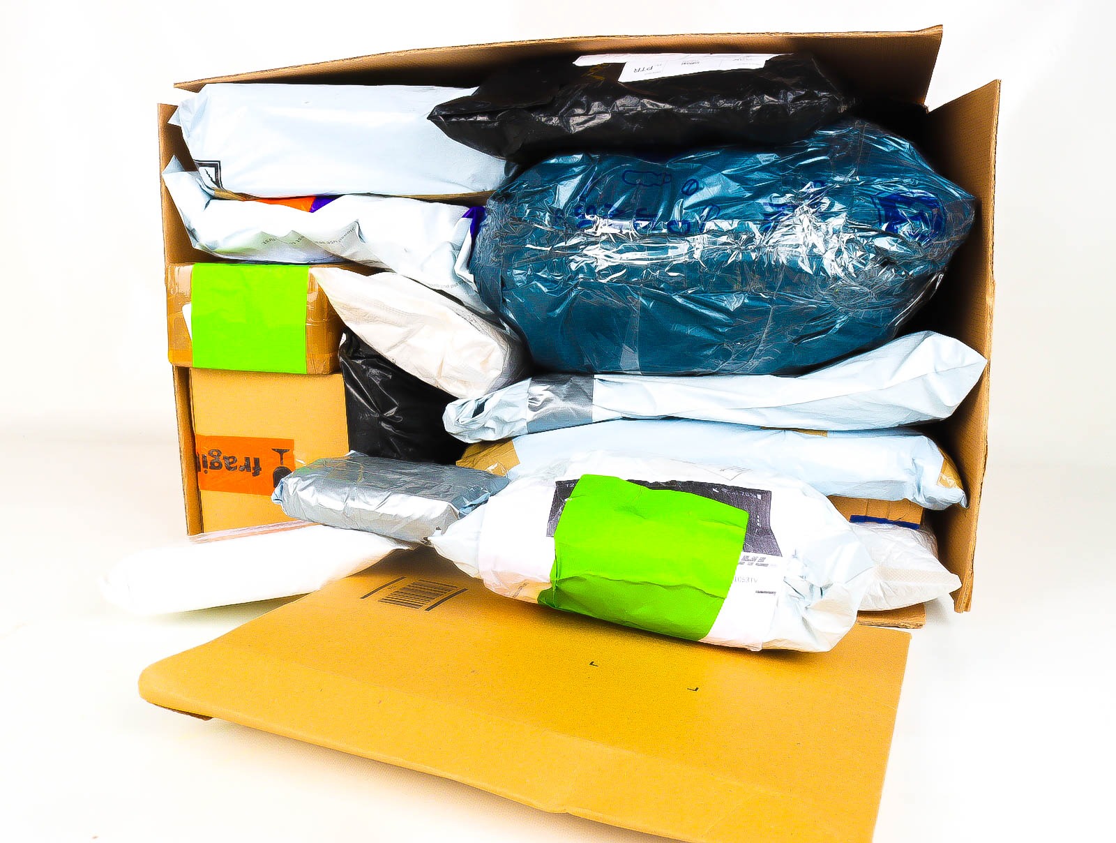 XL Doos met Verloren & Retour Postpakketten