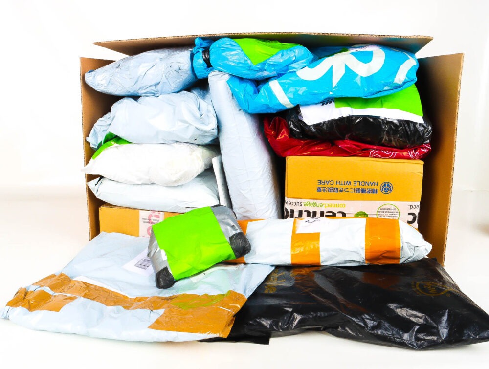 XL Doos met Verloren & Retour Postpakketten
