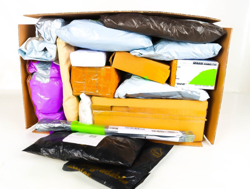 XL Doos met Verloren & Retour Postpakketten