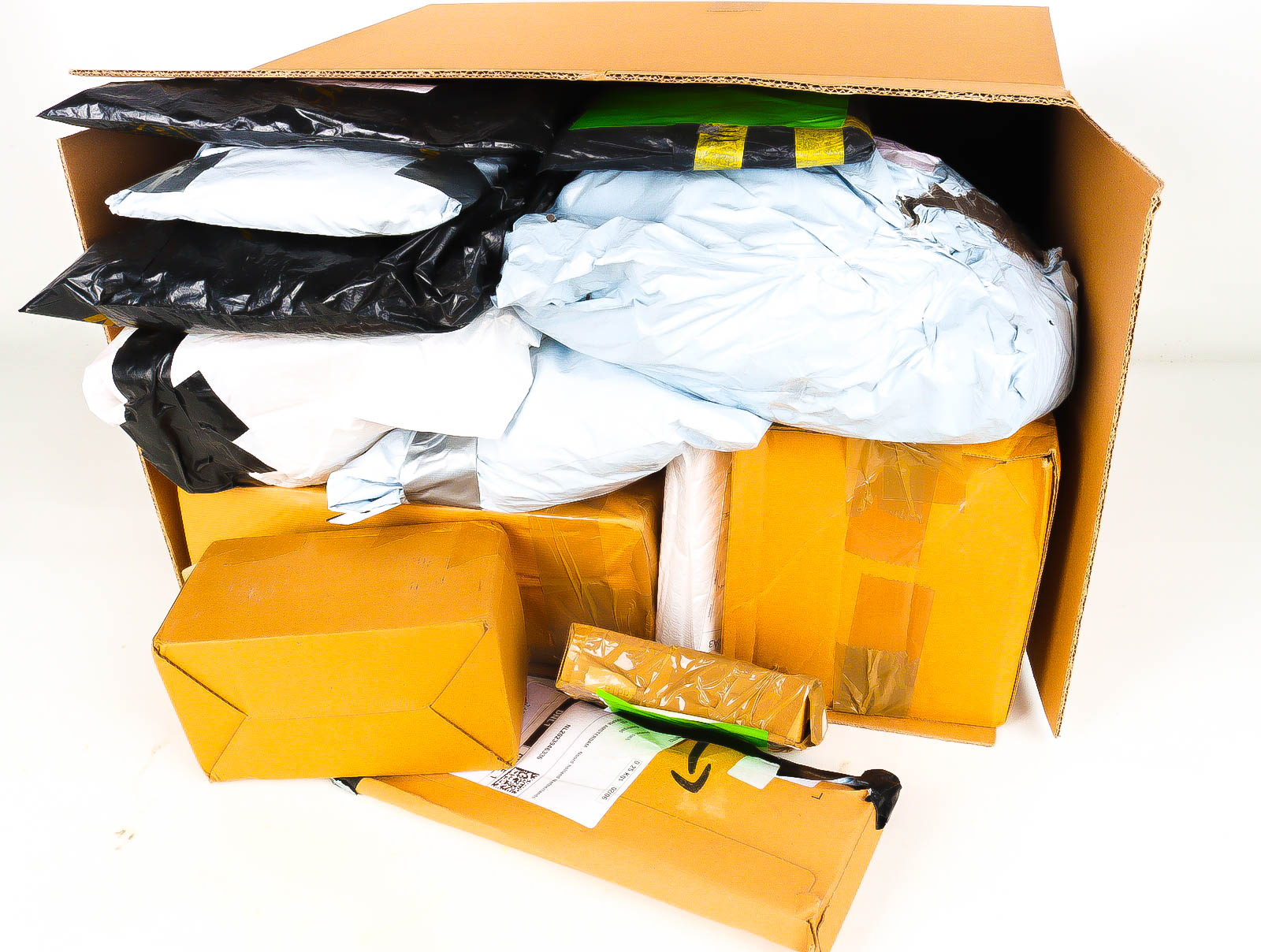 XL Doos met Verloren & Retour Postpakketten