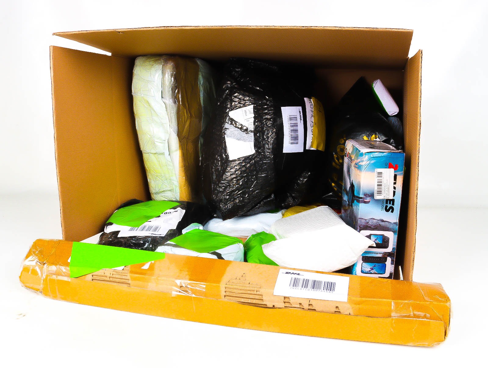 XL Doos met Verloren & Retour Postpakketten