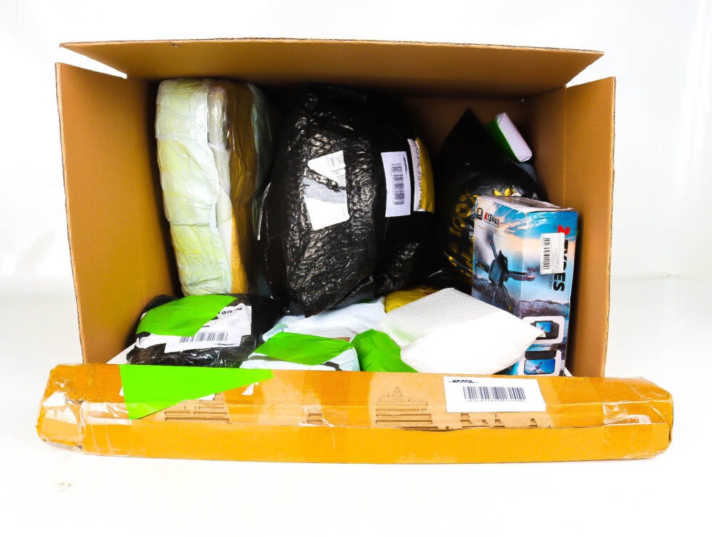 XL Doos met Verloren & Retour Postpakketten