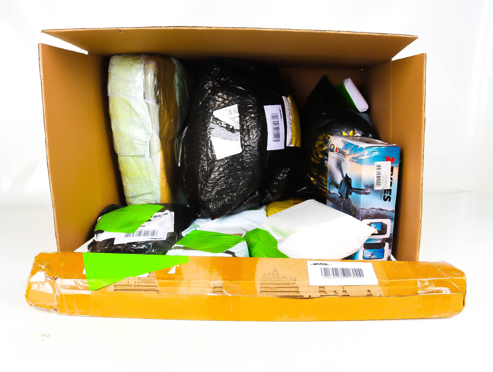 XL Doos met Verloren & Retour Postpakketten