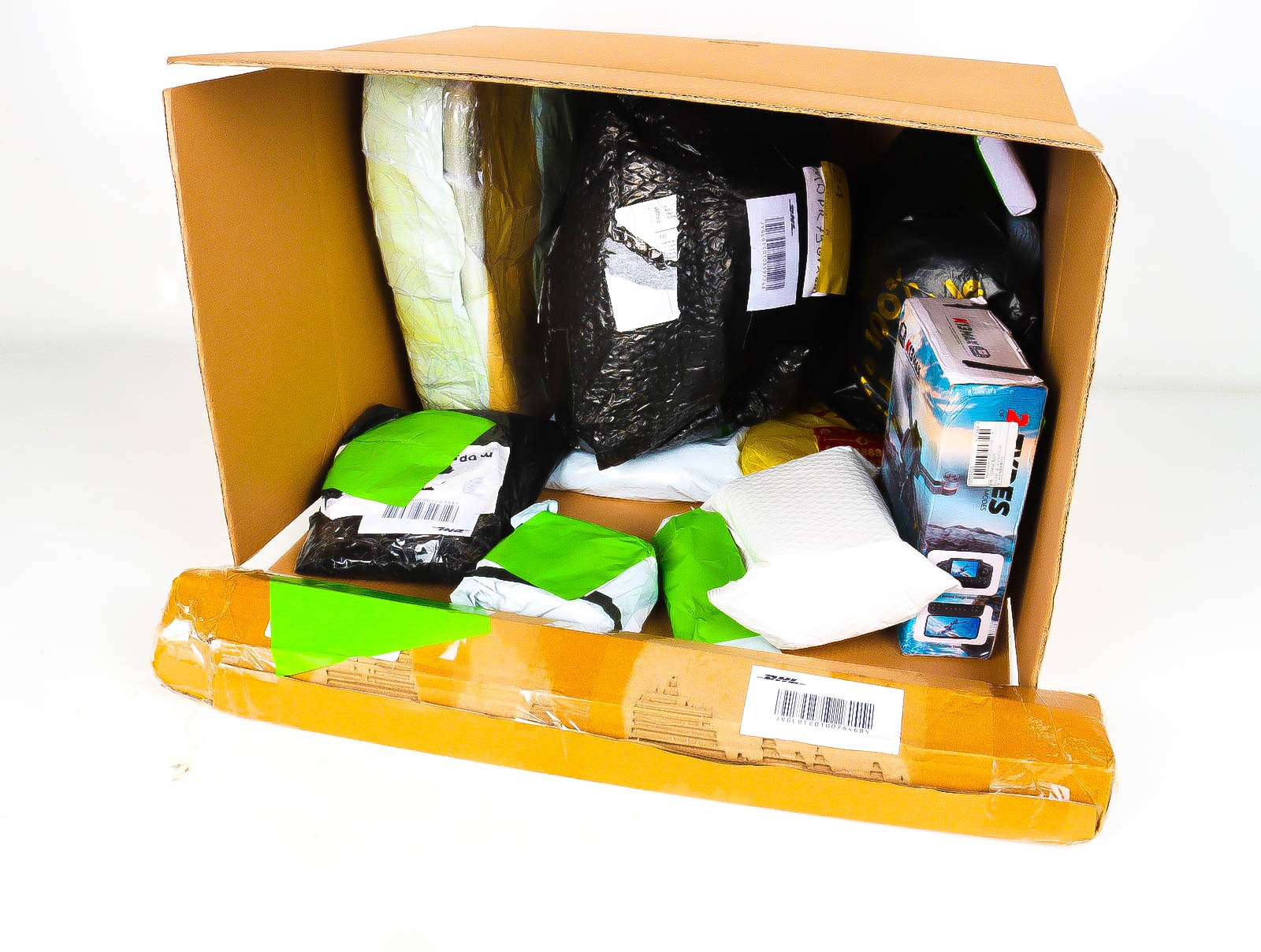 XL Doos met Verloren & Retour Postpakketten