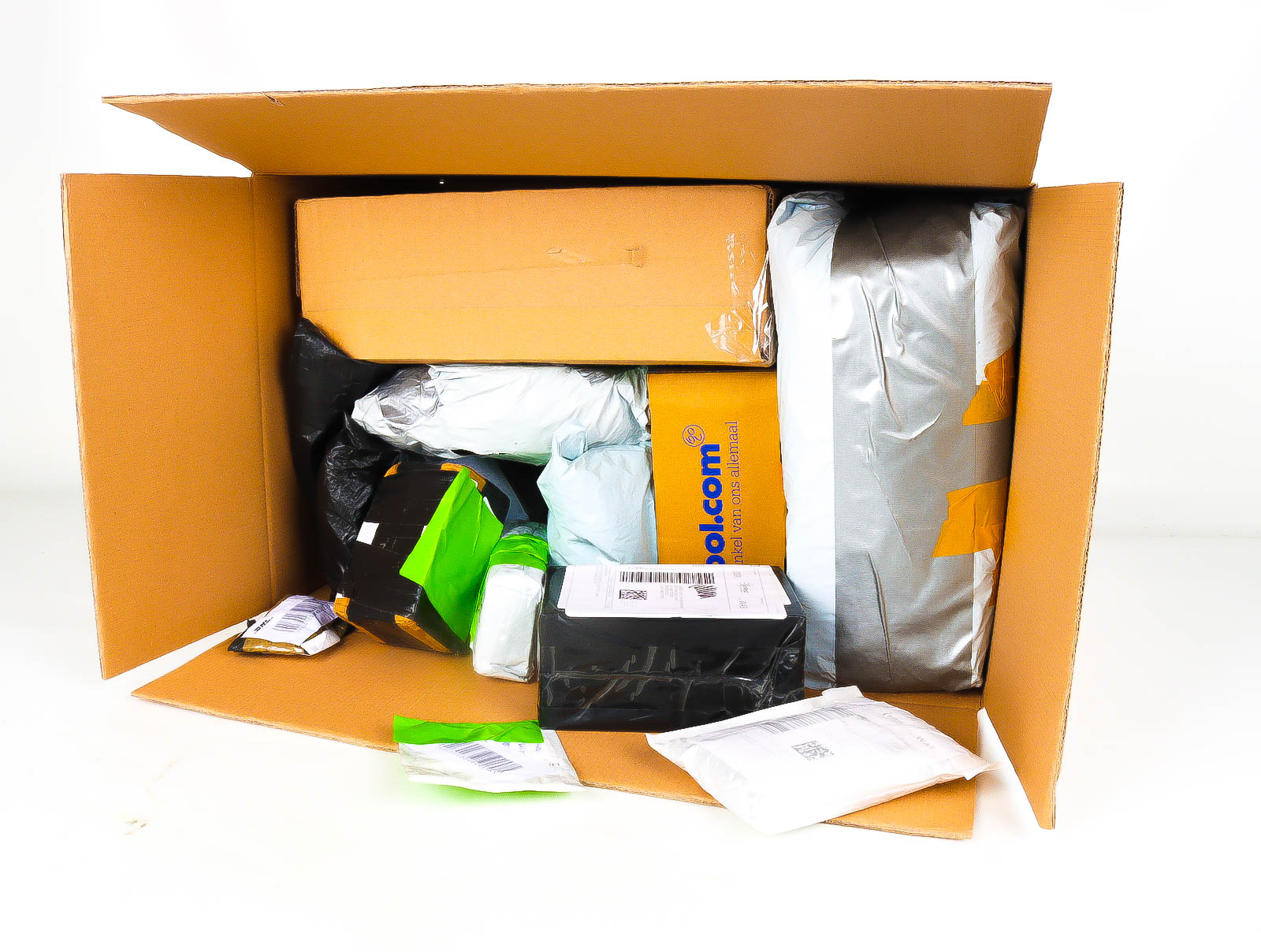 XL Doos met Verloren & Retour Postpakketten