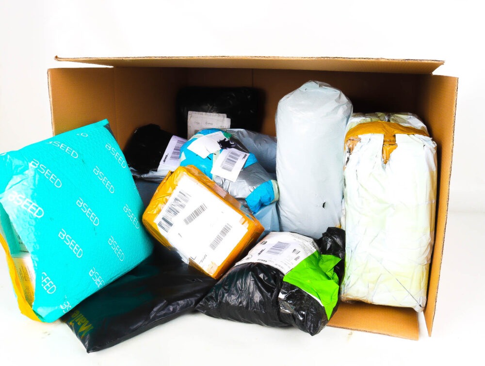 XL Doos met Verloren & Retour Postpakketten
