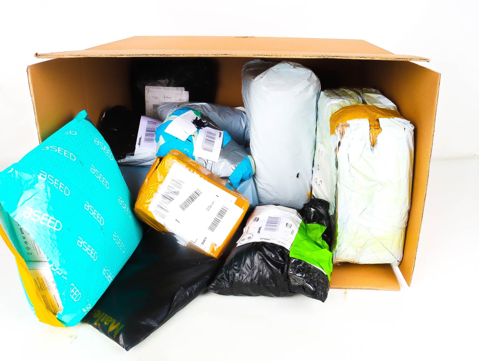 XL Doos met Verloren & Retour Postpakketten