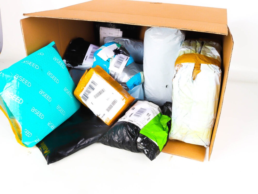 XL Doos met Verloren & Retour Postpakketten