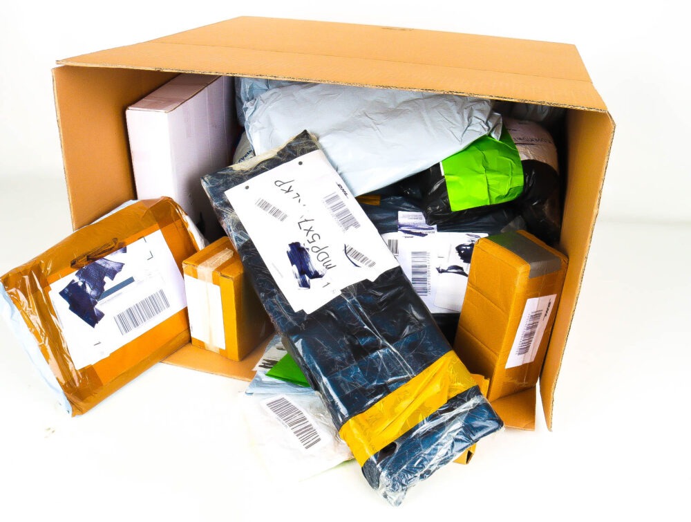 XL Doos met Verloren & Retour Postpakketten