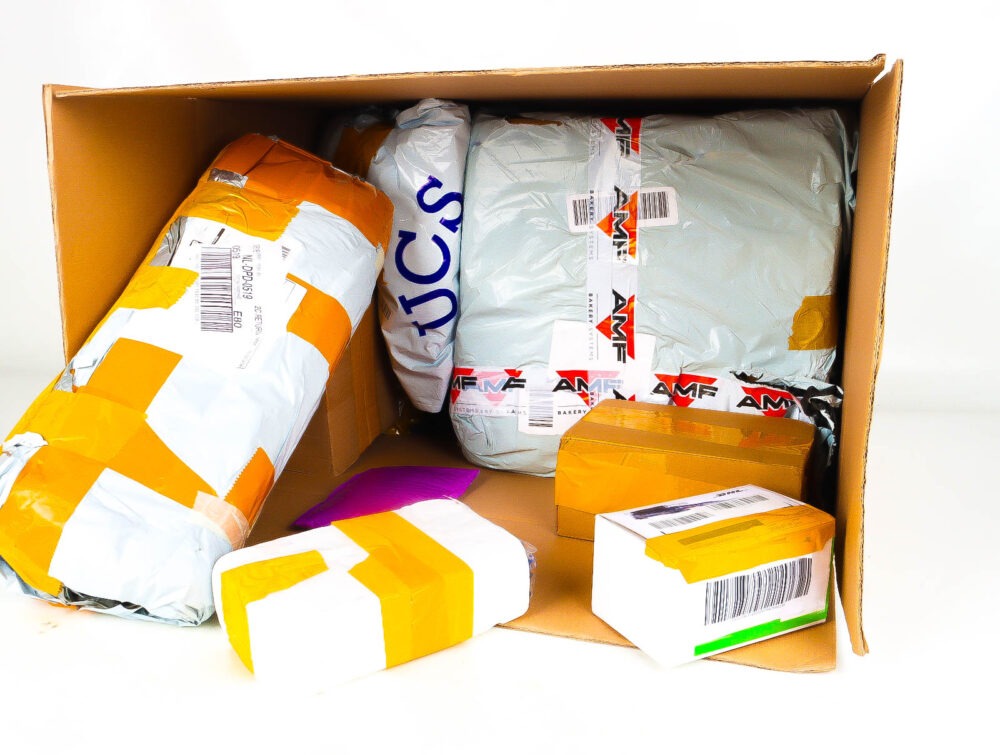 XL Doos met Verloren & Retour Postpakketten