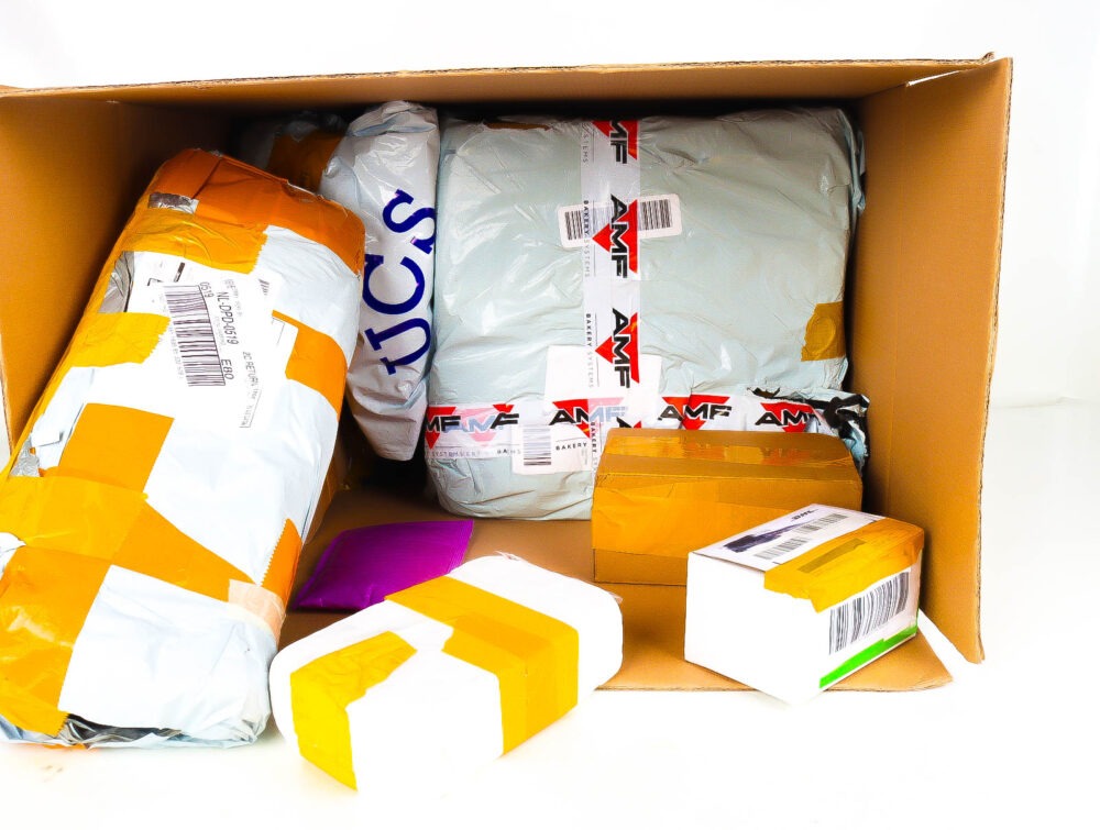 XL Doos met Verloren & Retour Postpakketten