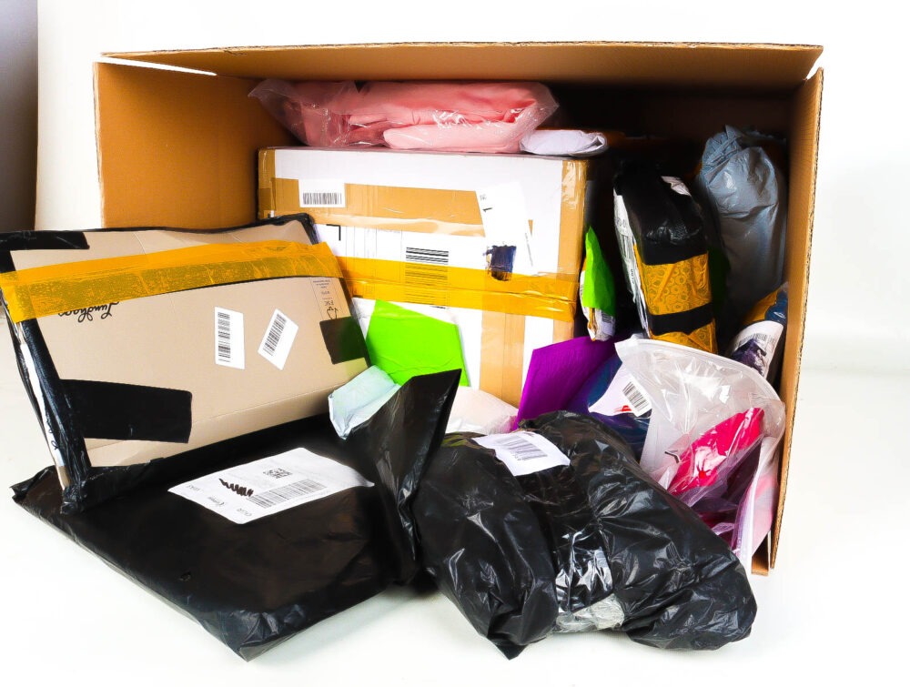 XL Doos met Verloren & Retour Postpakketten
