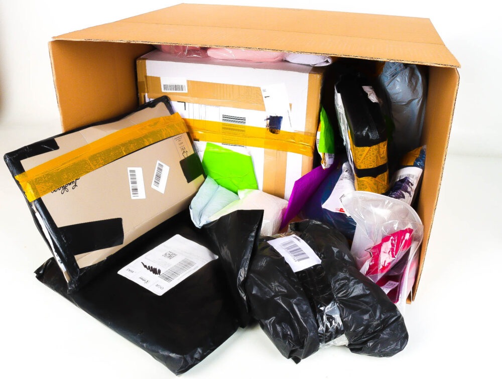 XL Doos met Verloren & Retour Postpakketten